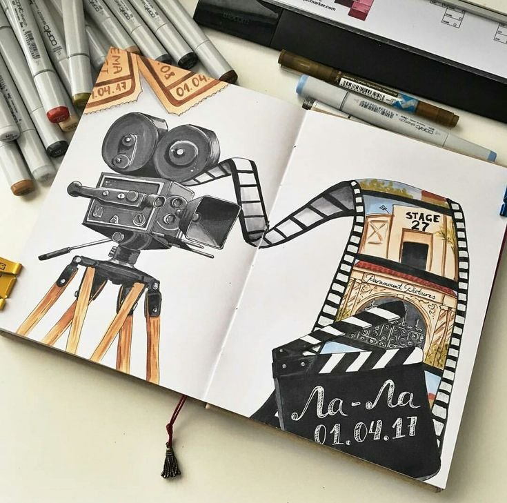 Идеи для рисования скетч маркерами