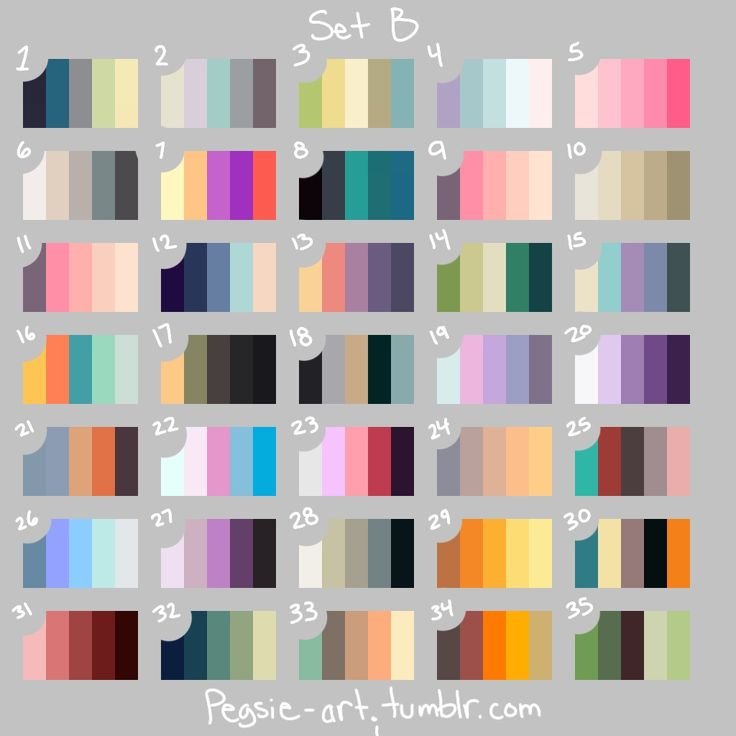 Палитры Palettes 1989