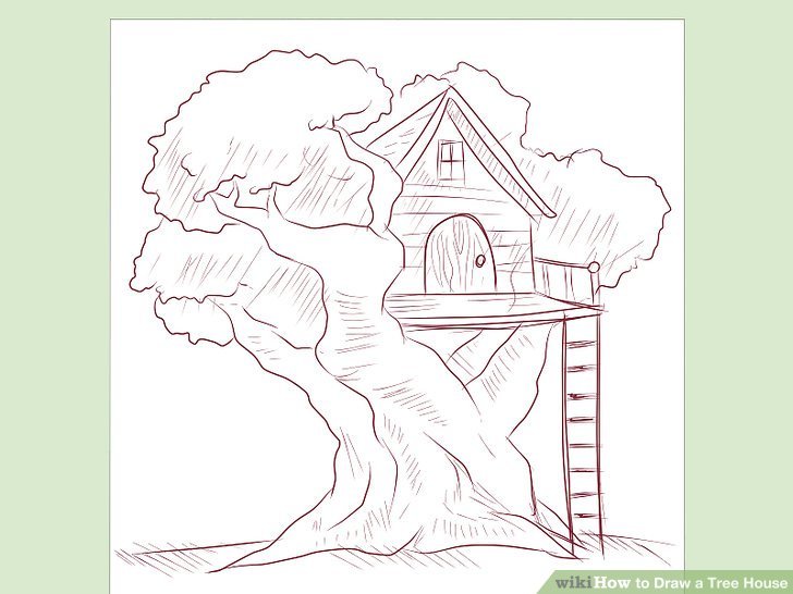 Рисунки домов для срисовки