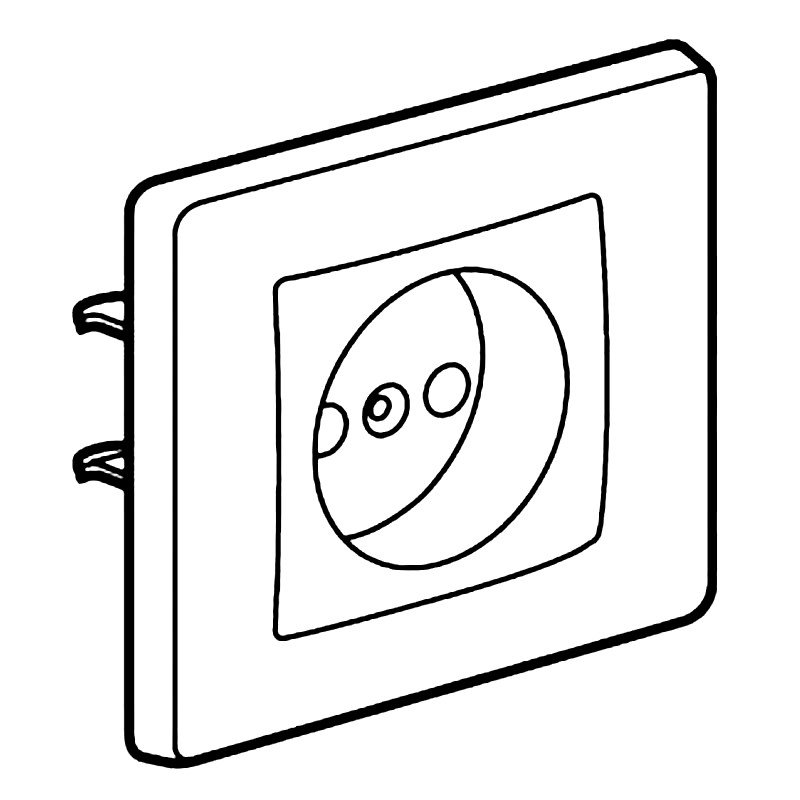Розетка раскраска