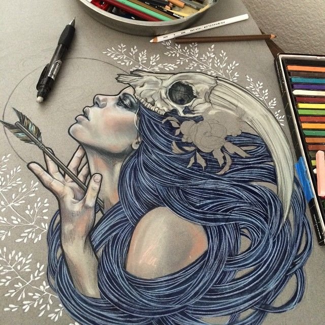Художник Венди Ортиз (Wendy Ortiz)