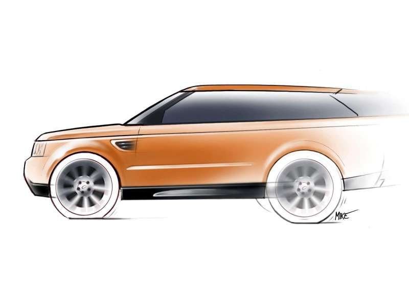 Range Rover Sport скетч
