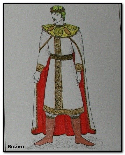 Рисунок к опере князь Игорь