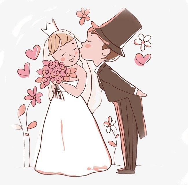 Свадьба рисунок