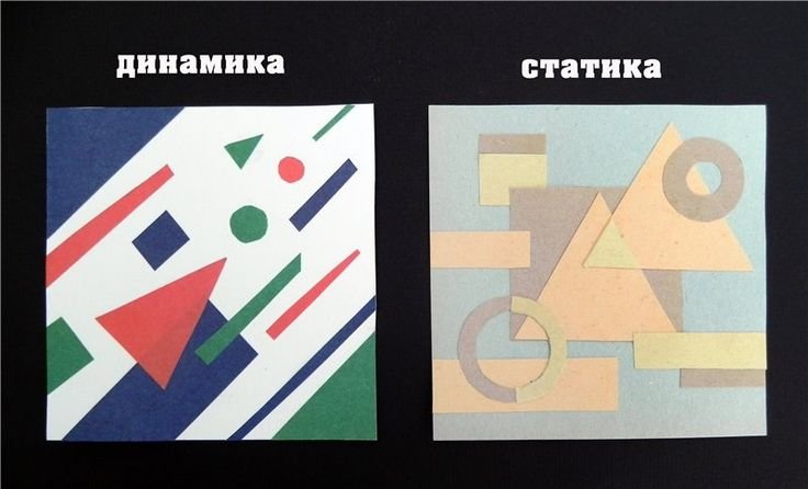 Статика и динамика рисунок