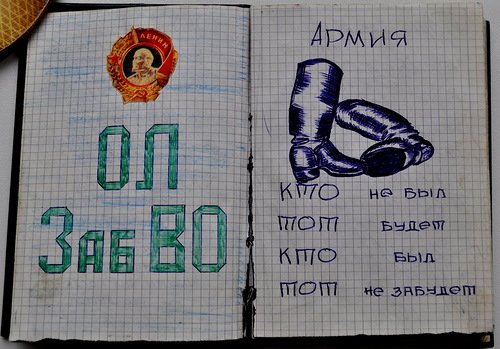 Идеи для ДМБ дневника в тетради