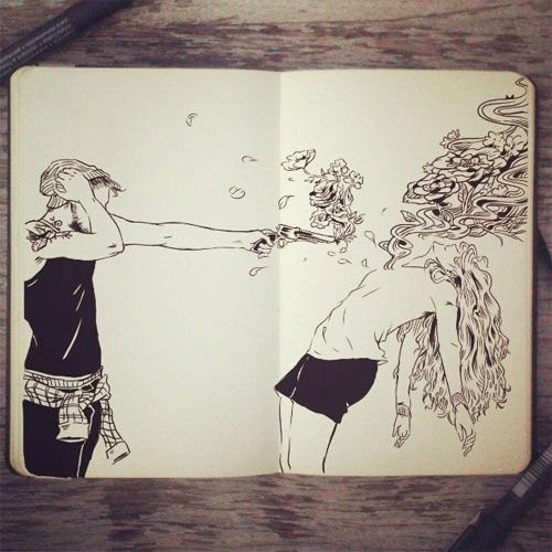 Рисунки для скетчбука
