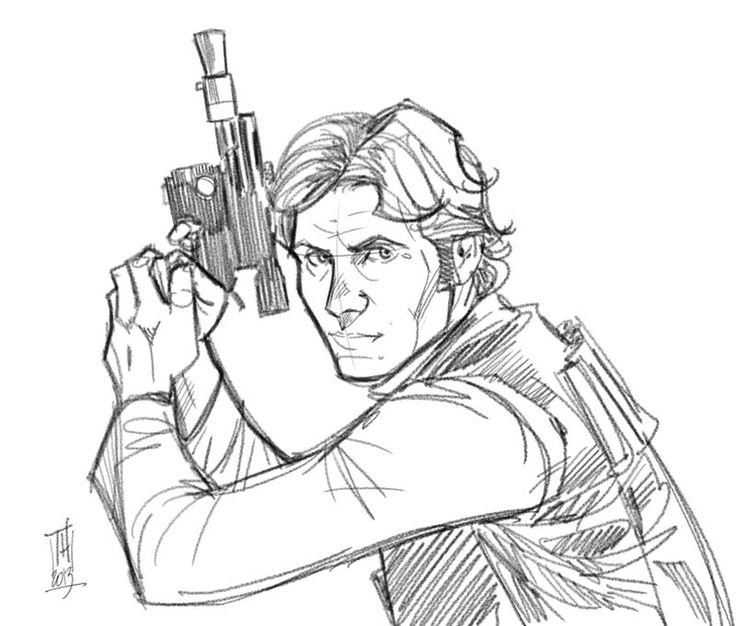 Star Wars карандашом