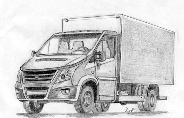 Газель рисунок