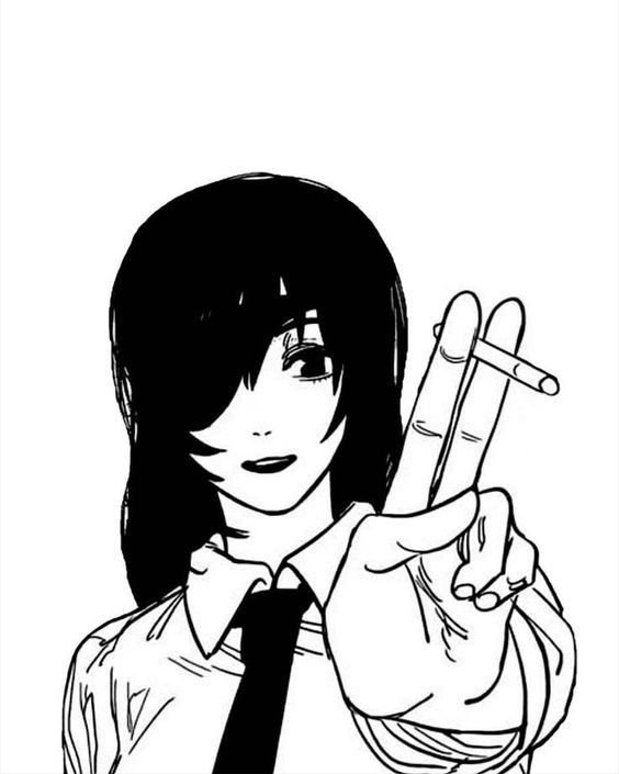 Himeno Chainsaw man Manga