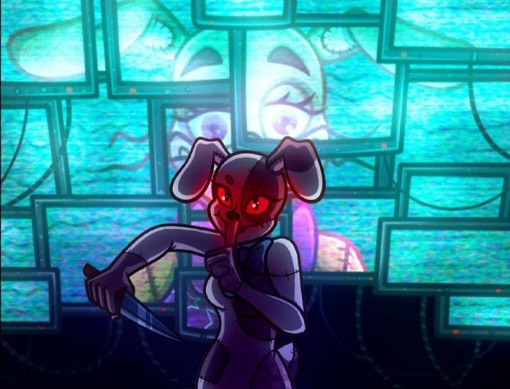 Vanny ФНАФ Security Breach Art