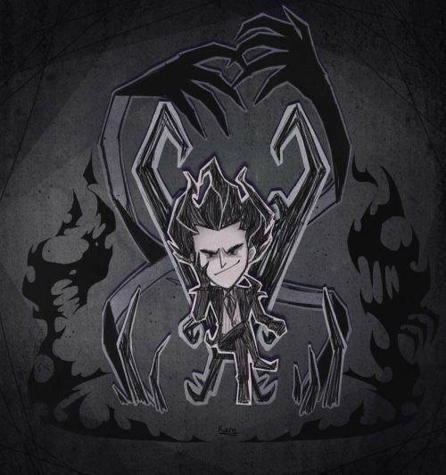 Уилсон don't Starve арт