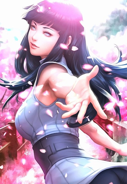 Хината Хьюга аниме