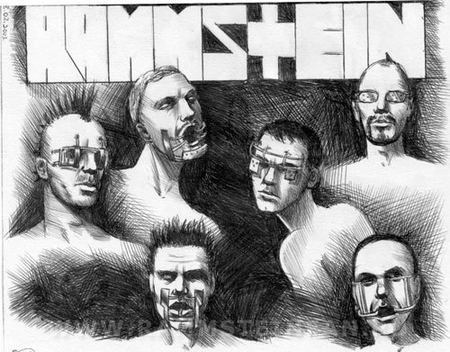 Rammstein картина