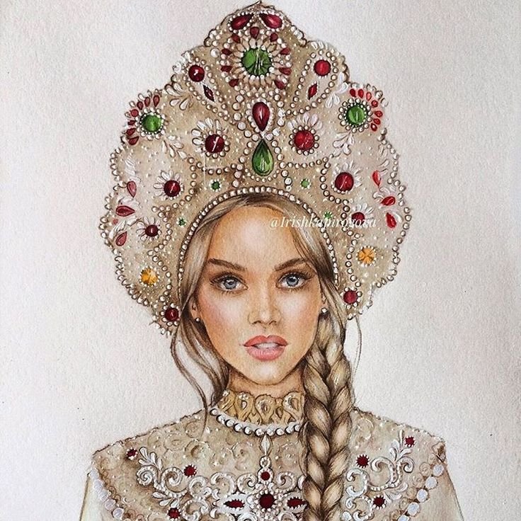 Кокошник "Стефания"