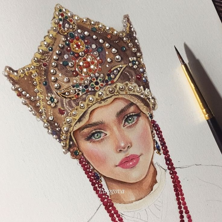 Кокошники Ирины Пироговой