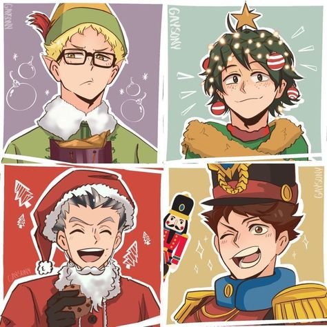 Haikyuu Рождество Кенма