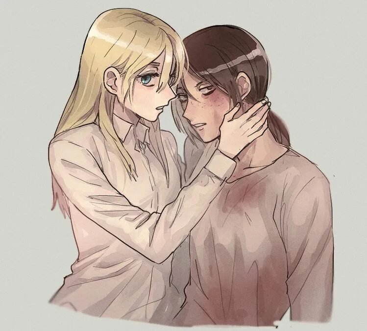 Атака титанов Хистория и Имир