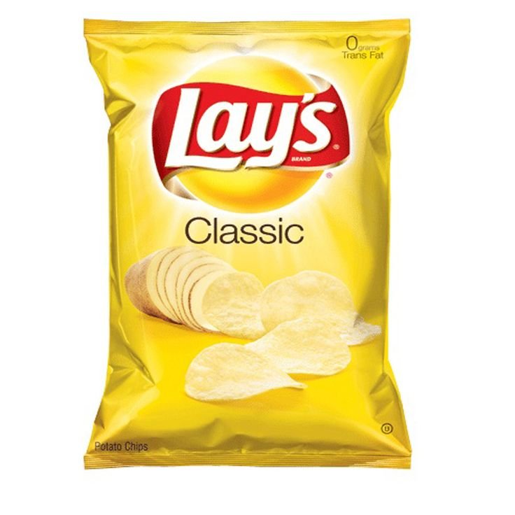 Упаковка чипсов lays