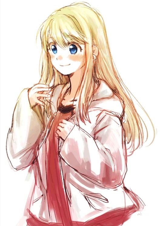 Winry Rockbell Art