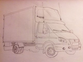 Газель рисунок