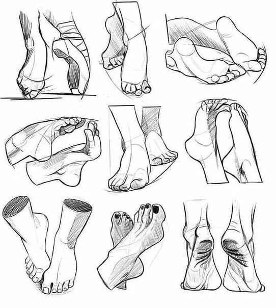 Strate foot drawing