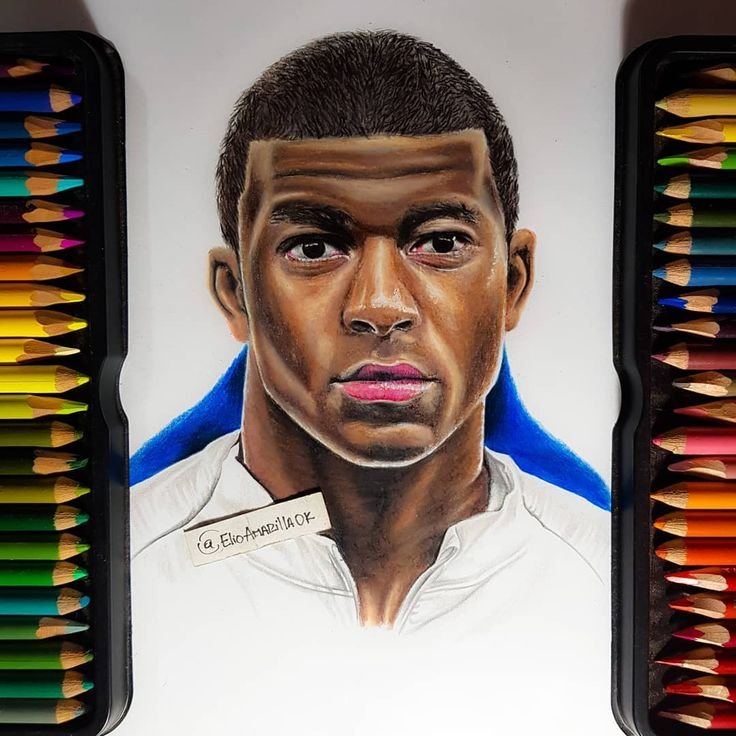 Mbappe портрет