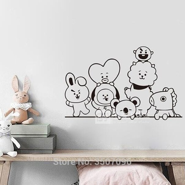 Идеи для рисунков в комнату