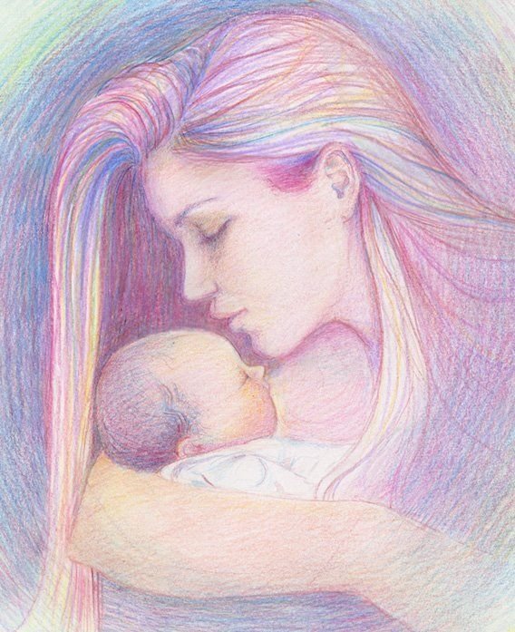 Рисунок мамы