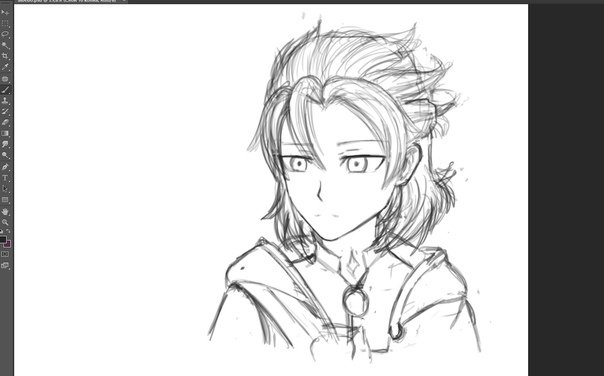 Альбедо Геншин раскраска