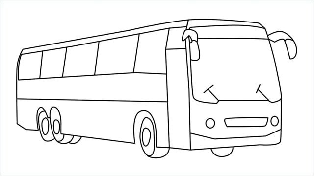 Автобус для рисования для детей