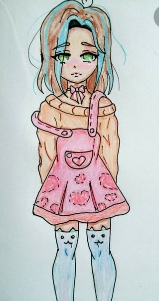 Рисунки для срисовки девушки