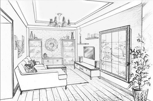 Рисунок комнаты