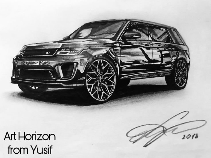 Range Rover Sport скетч