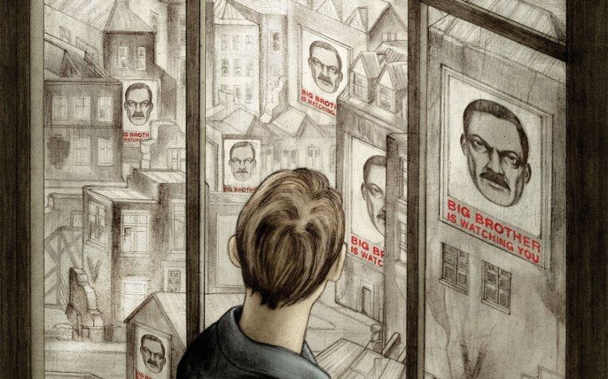 1984 Роман-антиутопия Джорджа Оруэлла