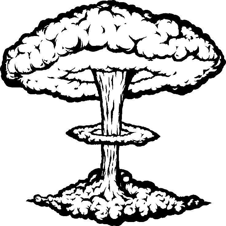 Ядерный взрыв карандашом