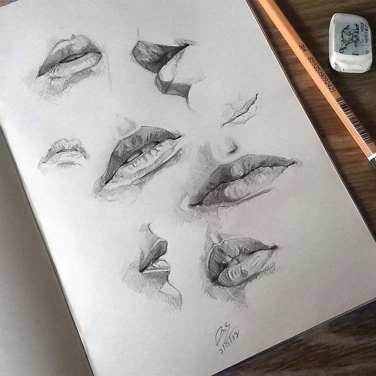 Необычные рисунки карандашом