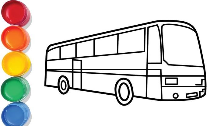 Нарисовать автобус