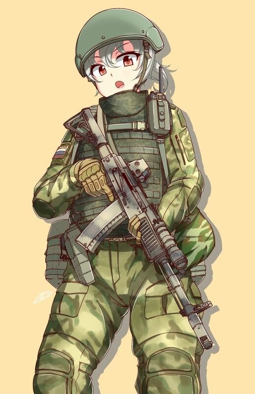 Русские военные аниме