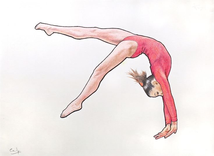 Гимнастика рисунок