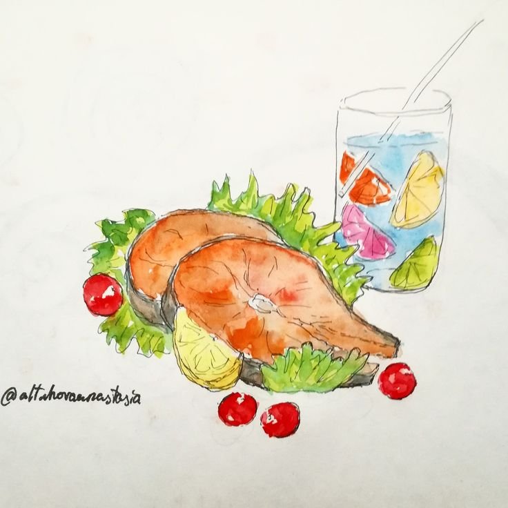 Еда для рисования