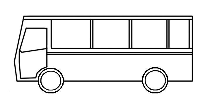 Рисование автобус