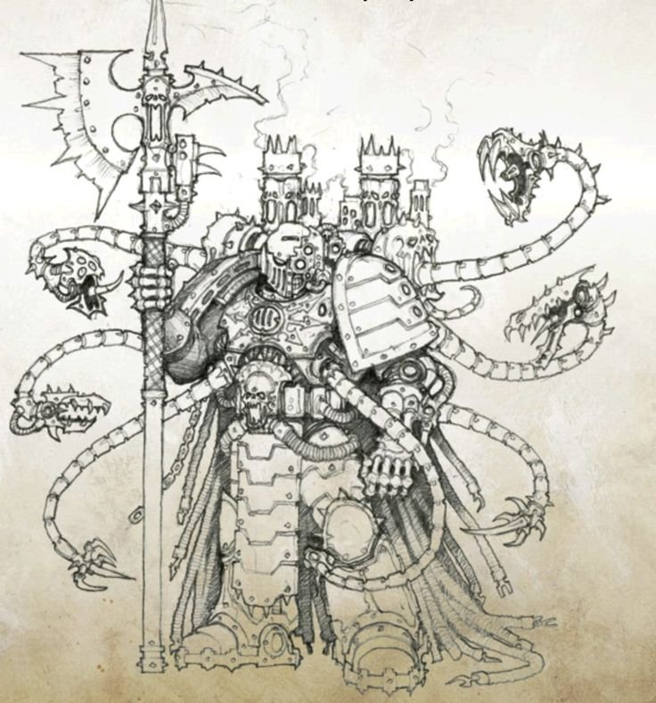 Warhammer 40000 раскраска