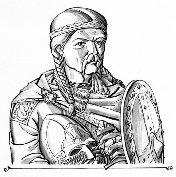 Рюрик раскраска