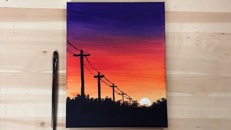Арт sunset