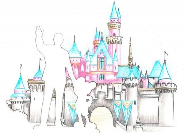 Disneyland Paris Castle чертежи