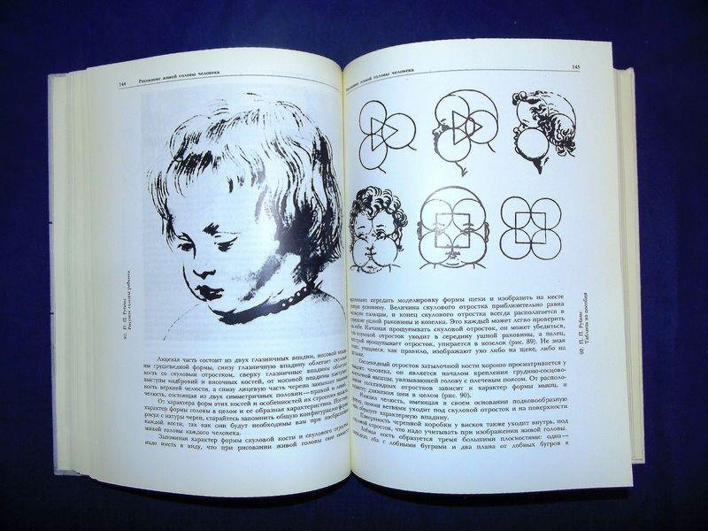 Советские книги по рисованию