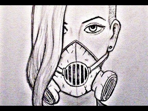 Противогаз эскиз