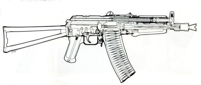 Автомат АК-47 акс 74