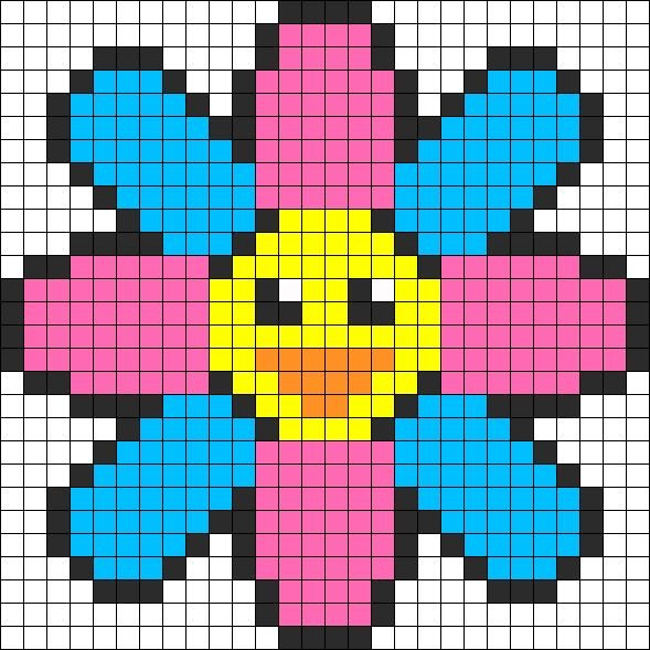 Рисунки по клеточкам лёгкие